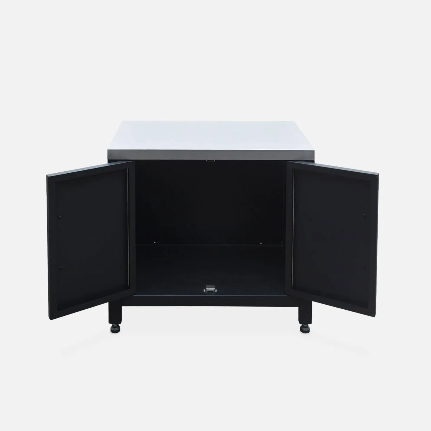 Outdoor-Küche aus Stahl L80 cm