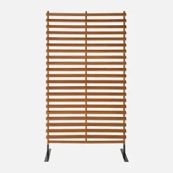 Paravent aus Holz, 100 cm, innen/außen