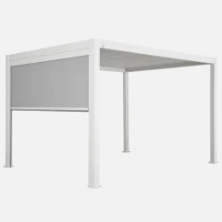 Pergola mit Lamellendach Triomphe 3x4m mit Markise 3m