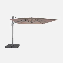 Rechteckiger Ampelschirm 3x4 m