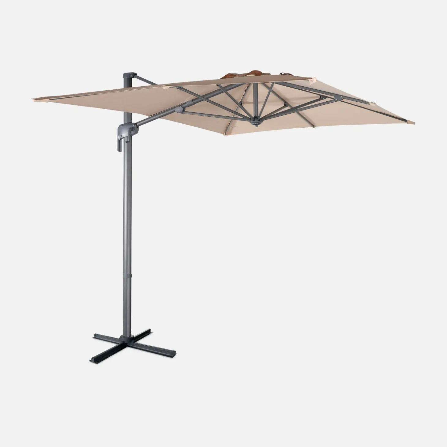 Rechteckiger Ampelschirm 2x3 m