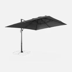 Rechteckiger Sonnenschirm 3x4 m