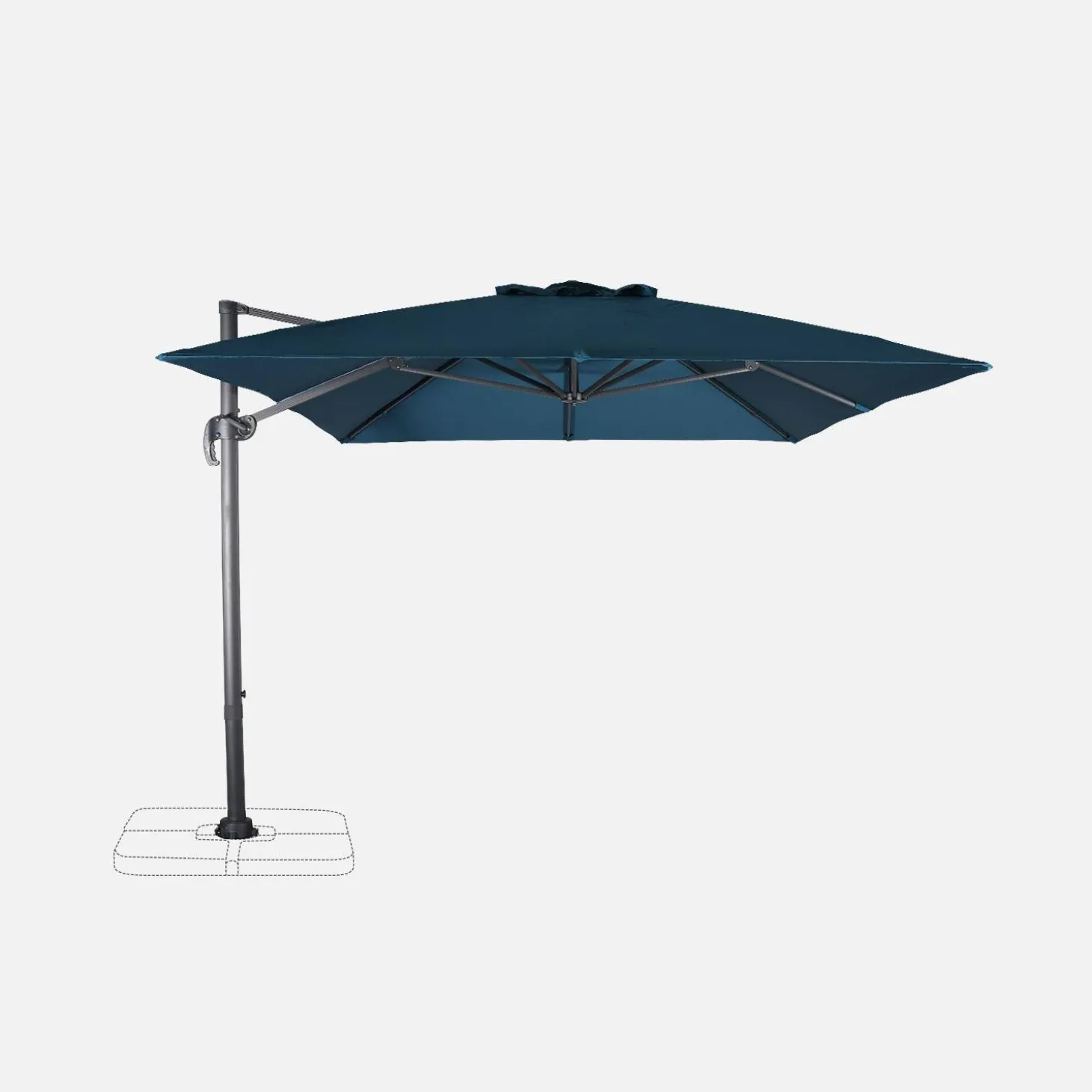 Rechteckiger Sonnenschirm 3x4 m