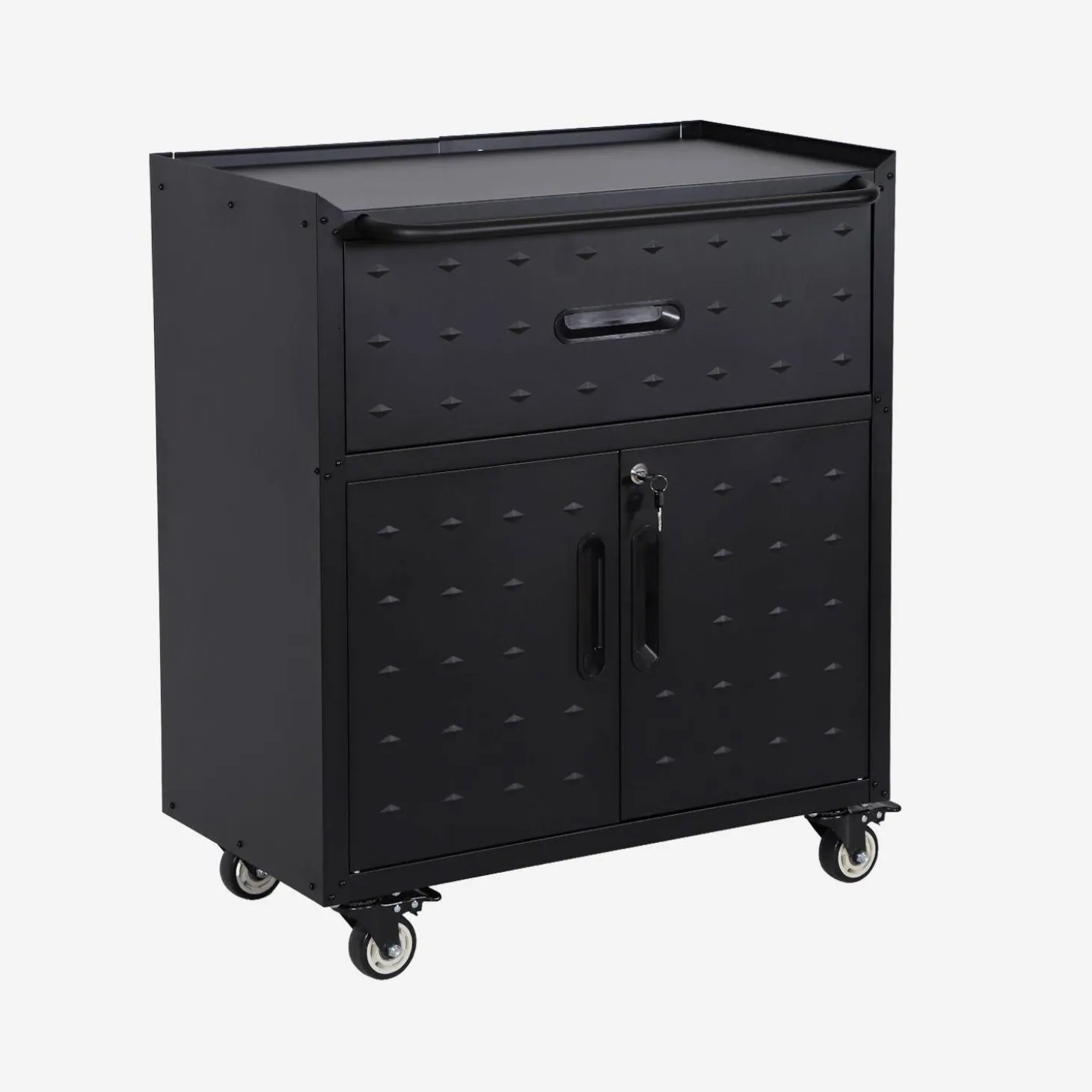 Rollenschrank mit 1 Schublade und 2 Türen