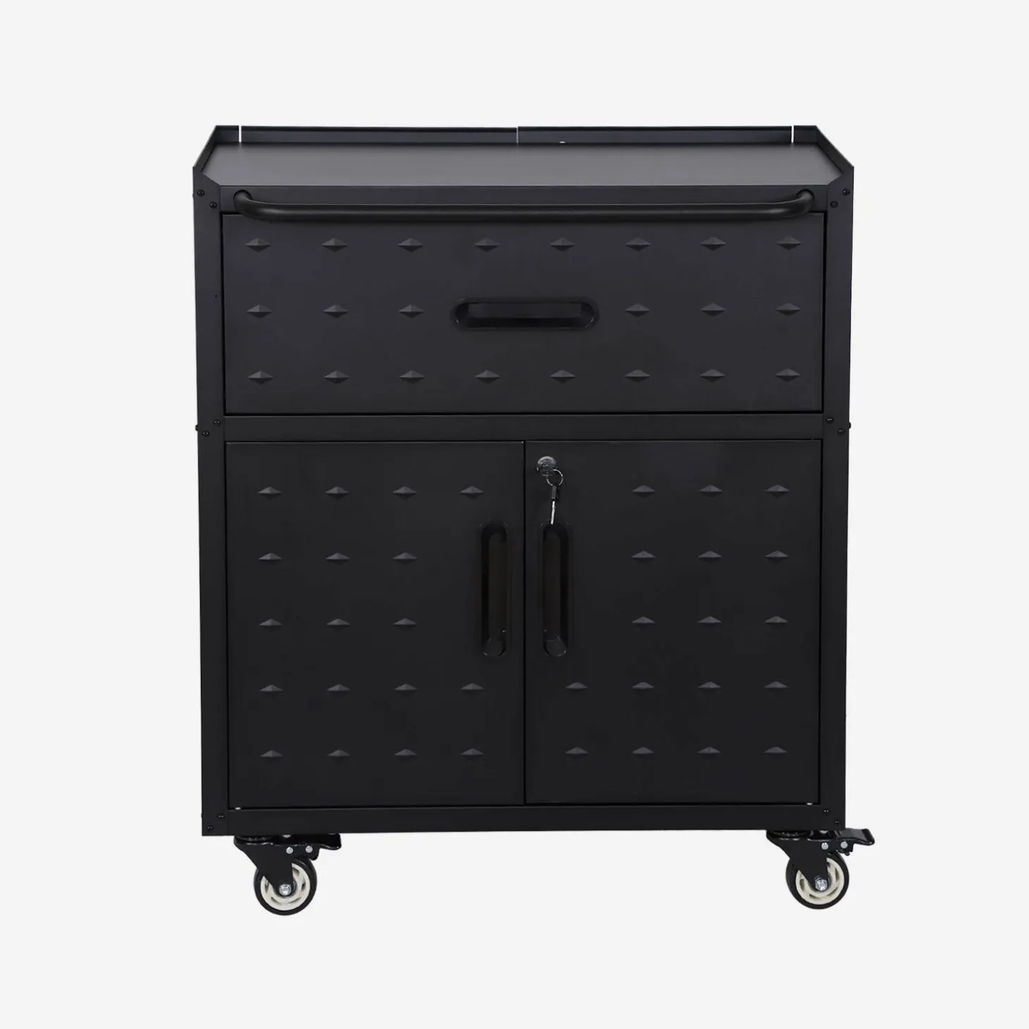 Rollenschrank mit 1 Schublade und 2 Türen