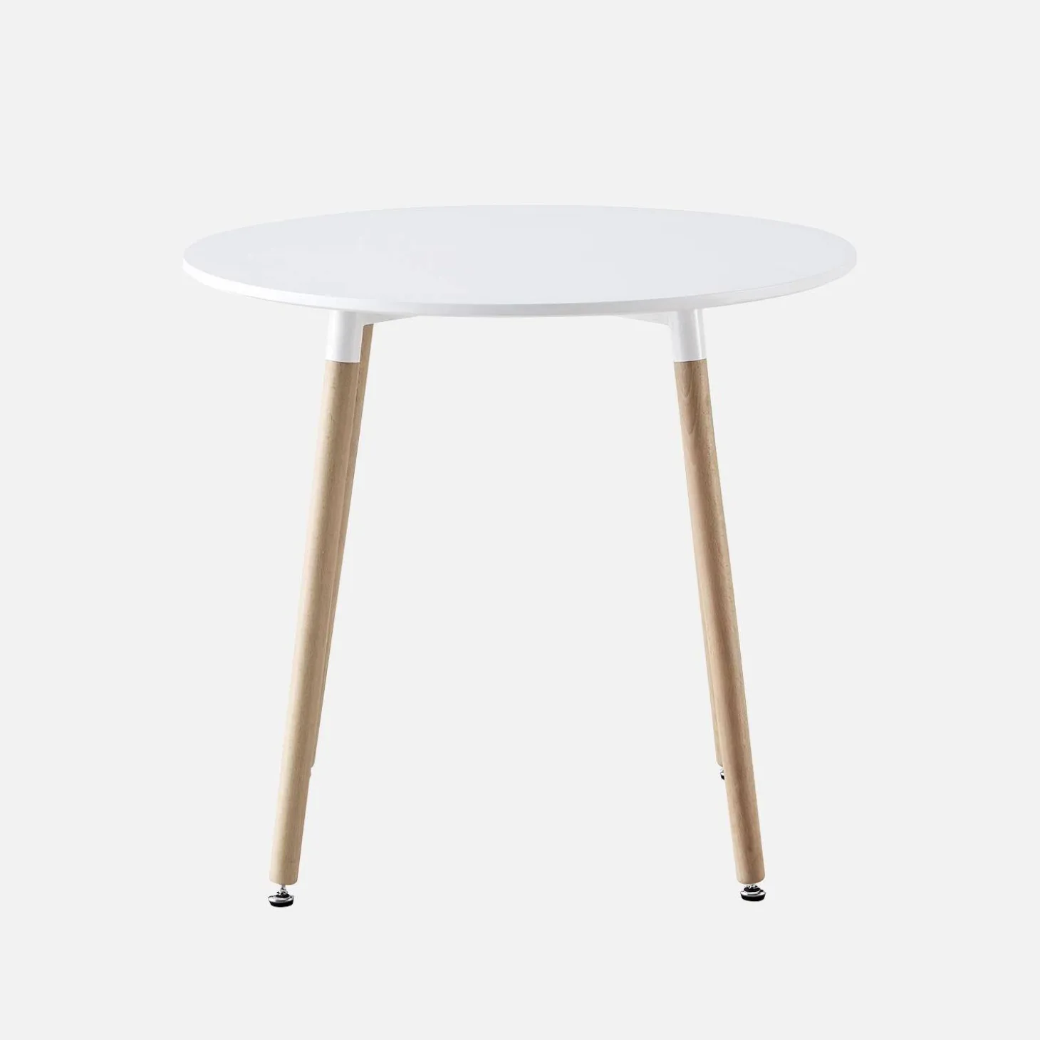 Runder Tisch skandinavisch Holz 2 Stühle