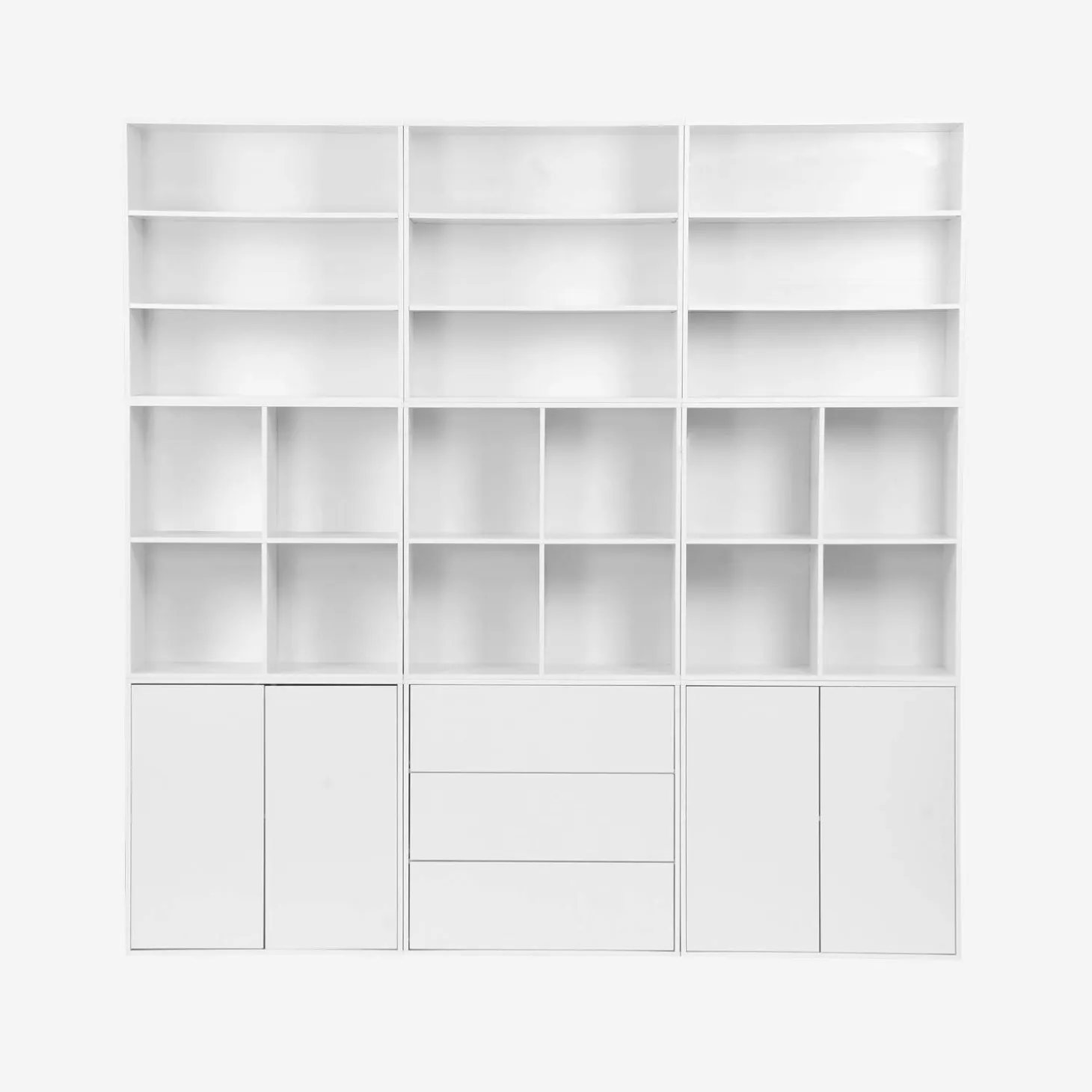 Schrank Aufbewahrungsmodul Holzdekor 2 Türen 70cm
