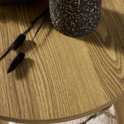 Set aus 2 runden Couchtischen