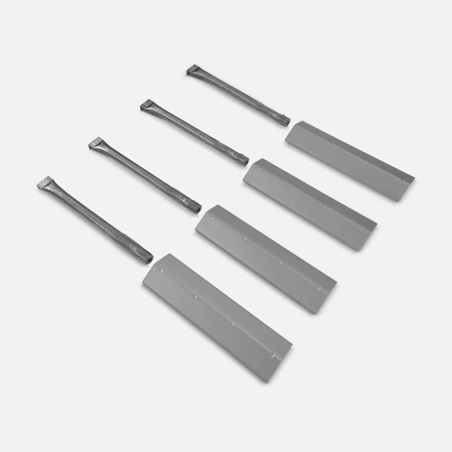 Set mit 4 Brennern und 4 Diffusoren