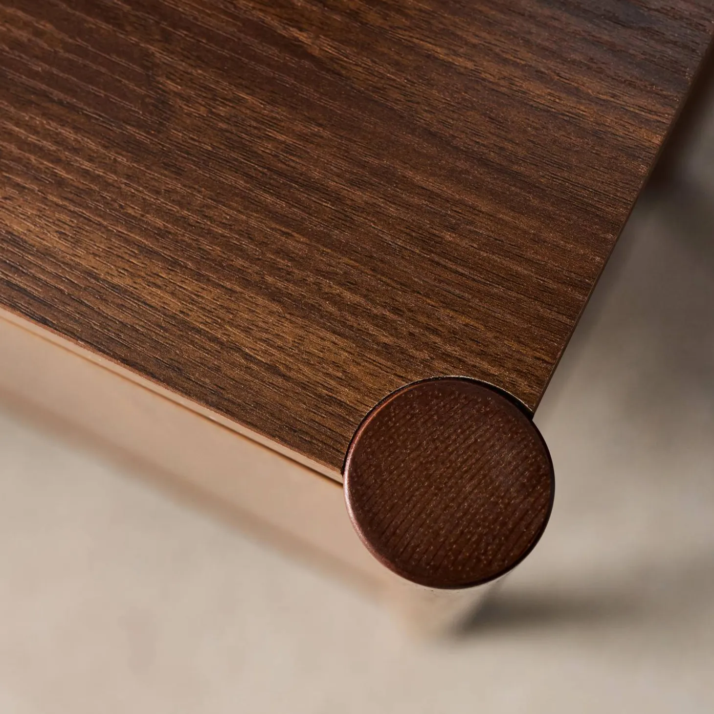 Sideboard Holzdekor 2 Türen 80 cm