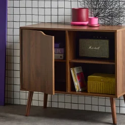 Sideboard 1 Tür, 2 Einlegeböden, 80 cm