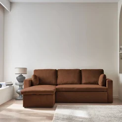 3-Sitzer Ecksofa mit Schlaffunktion