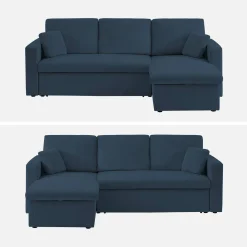 3-Sitzer Ecksofa mit Schlaffunktion