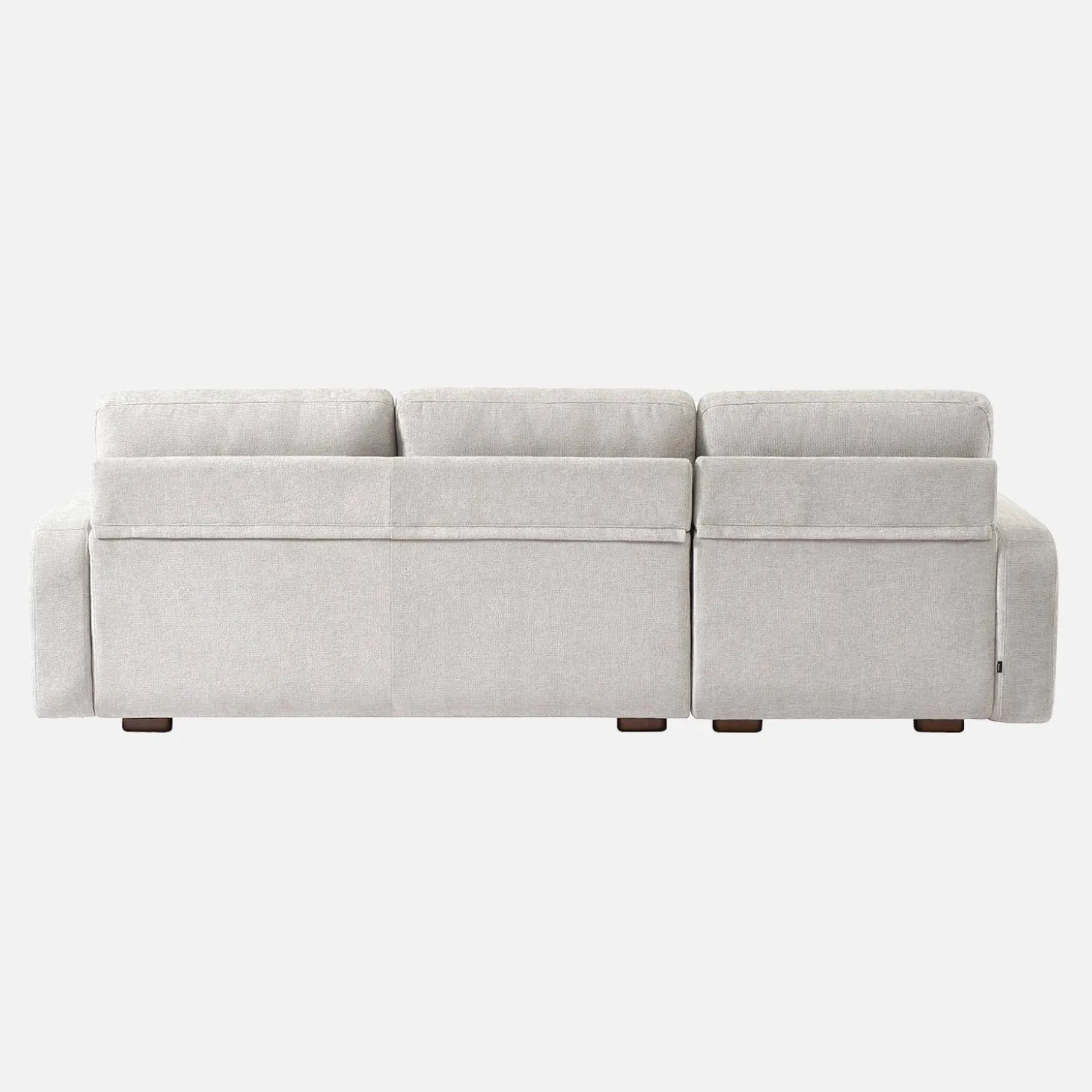3-Sitzer Ecksofa Recamiere links mit Stoffbezug