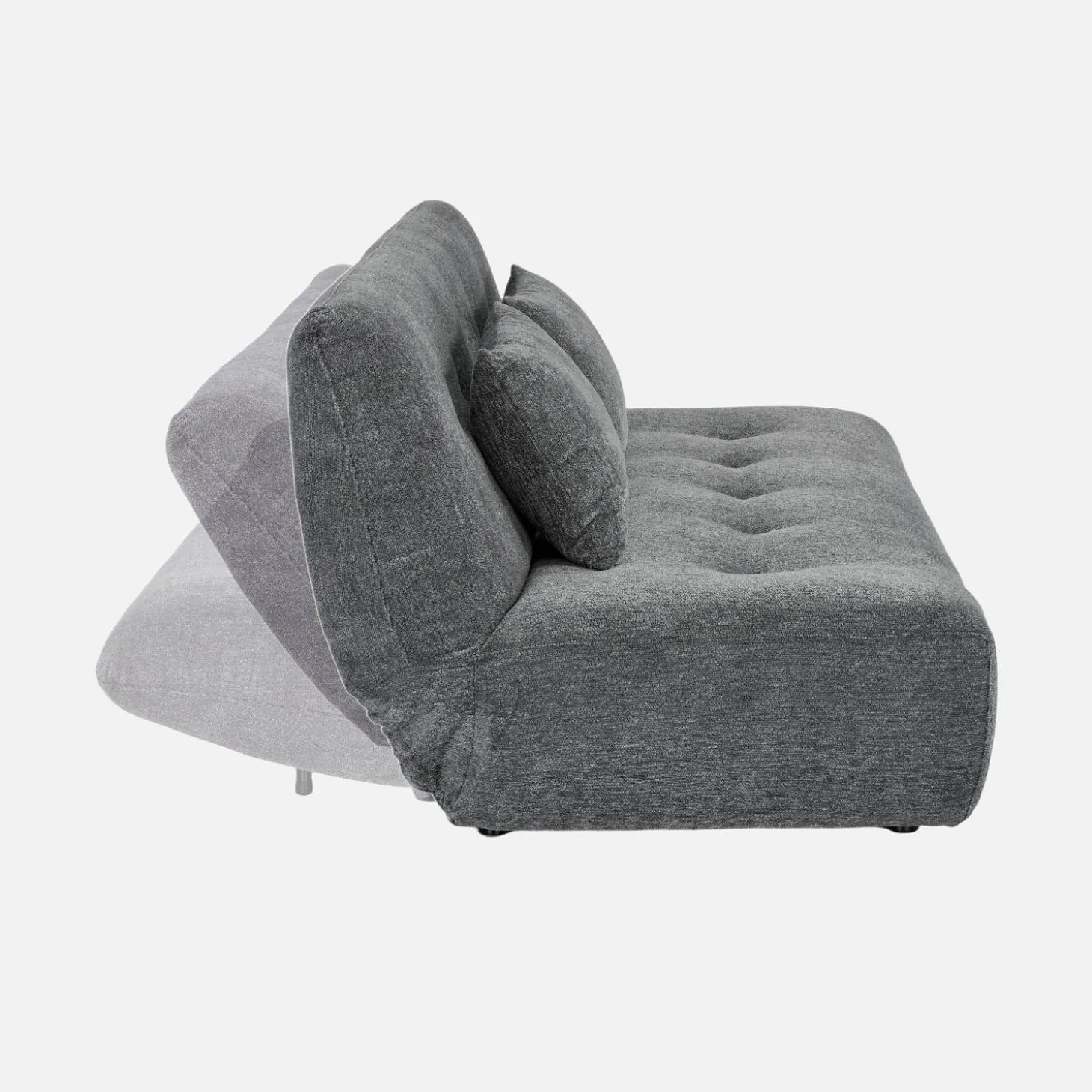 3-Sitzer Schlafsofa mit Chenille-Bezug