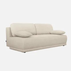 3-Sitzer Schlafsofa mit Chenille-Bezug und Stauraum