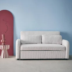 2-Sitzer Schlafsofa mit Cordbezug
