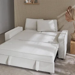 2-Sitzer Schlafsofa mit Cordbezug B 172,5 x T 91,5 x H 88,5cm