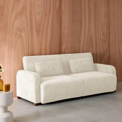 3-Sitzer Schlafsofa mit Stoffbezug
