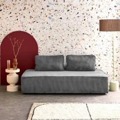 2-Sitzer Sessel für ein modulares Sofa - Cordbezug