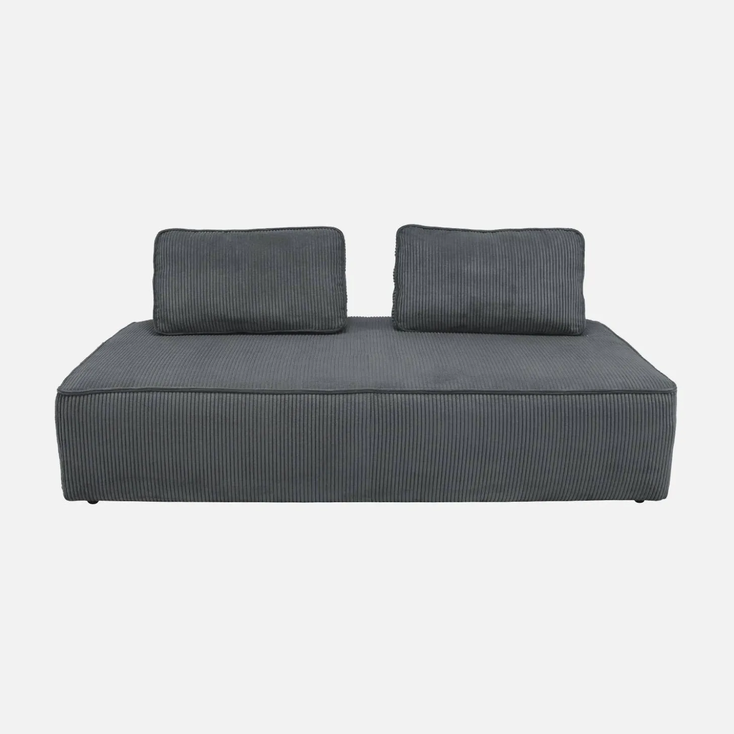 2-Sitzer Sessel für ein modulares Sofa - Cordbezug