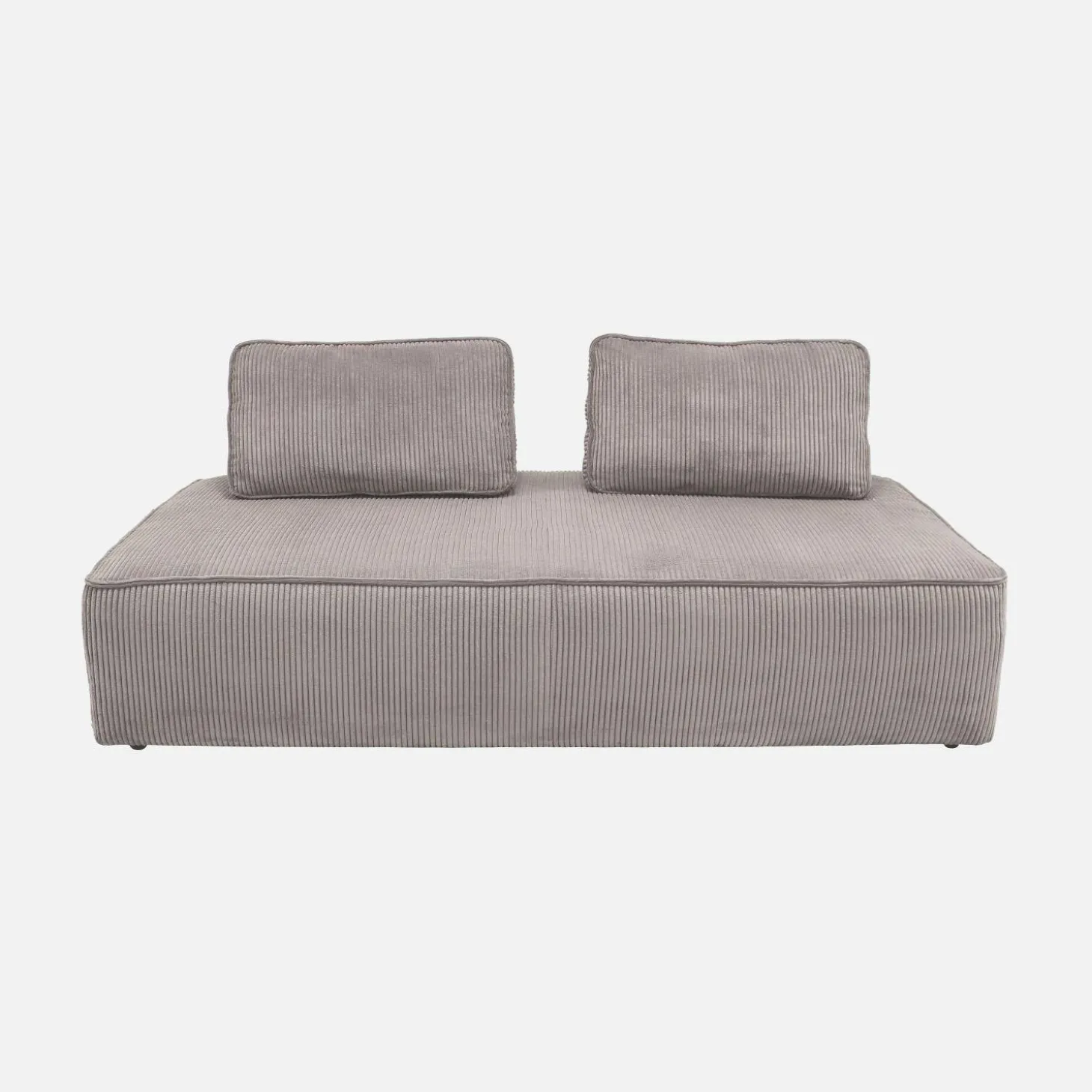 2-Sitzer Sessel für ein modulares Sofa - Cordbezug