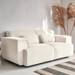 2-Sitzer-Sofa mit Cordbezug