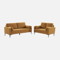 3-Sitzer-Sofa mit Cordbezug