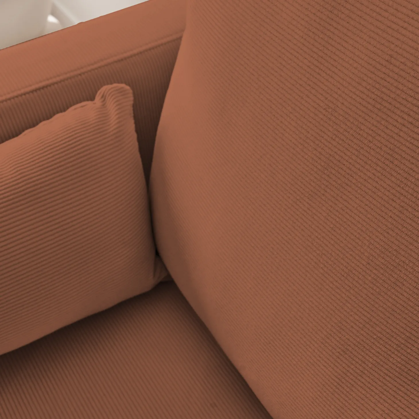 3-Sitzer-Sofa mit Cordbezug