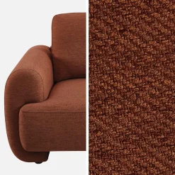 3-Sitzer Sofa mit Stoffbezug