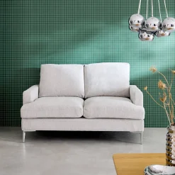 2-Sitzer-Sofa mit Stoffbezug