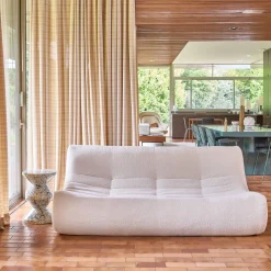 3-Sitzer Sofa mit strukturiertem Bouclé-Bezug