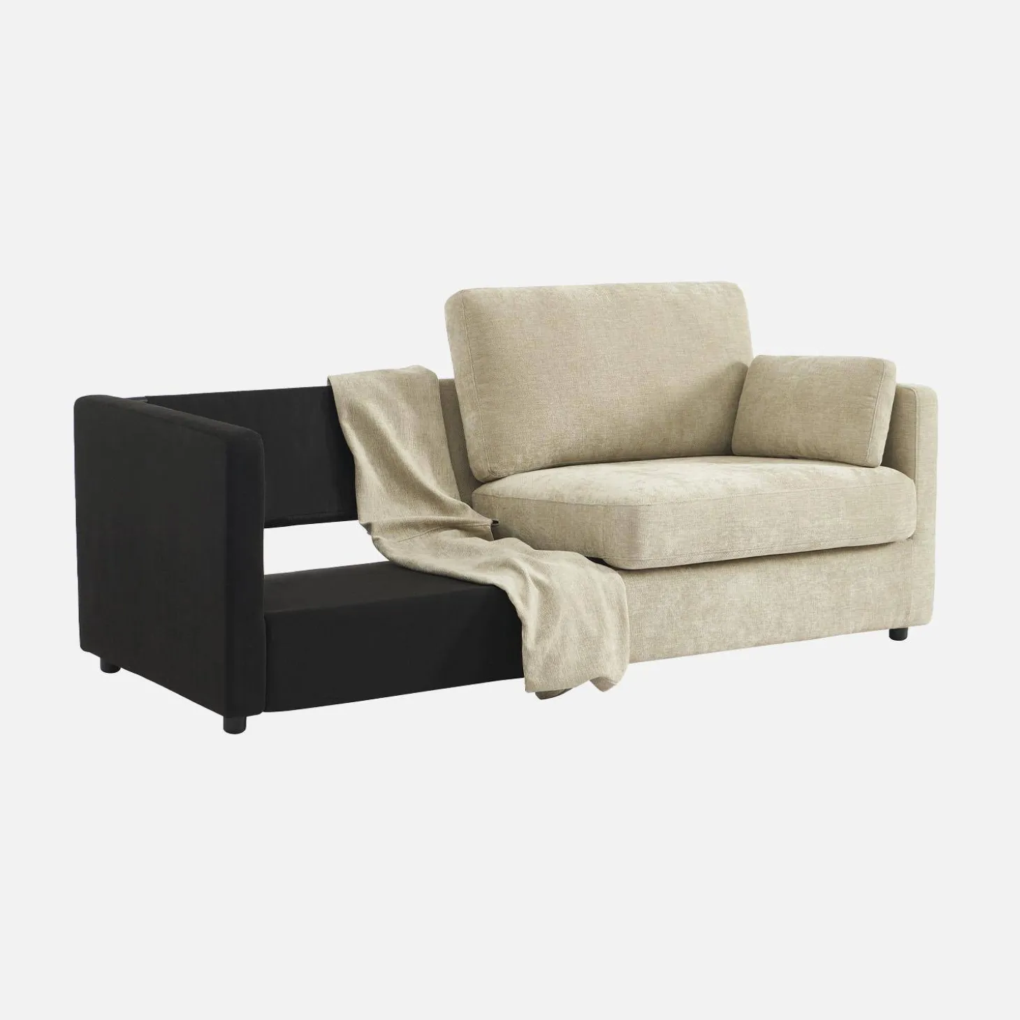 Stoffbezüge für 3-Sitzer-Sofa Neo