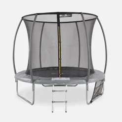 Trampolin 250cm internes Sicherheitsnetz und Komplettkit