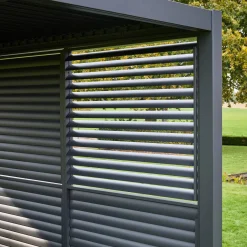 Verstellbare Lamellenwand 130cm für Pergola Triomphe 3x4m