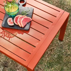 Aluminium-Gartenmöbelset für 4 Personen