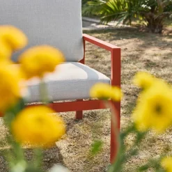 Aluminium-Gartenmöbelset für 4 Personen