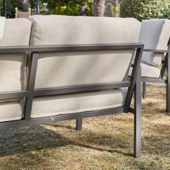 Aluminium-Gartenmöbelset für 4 Personen