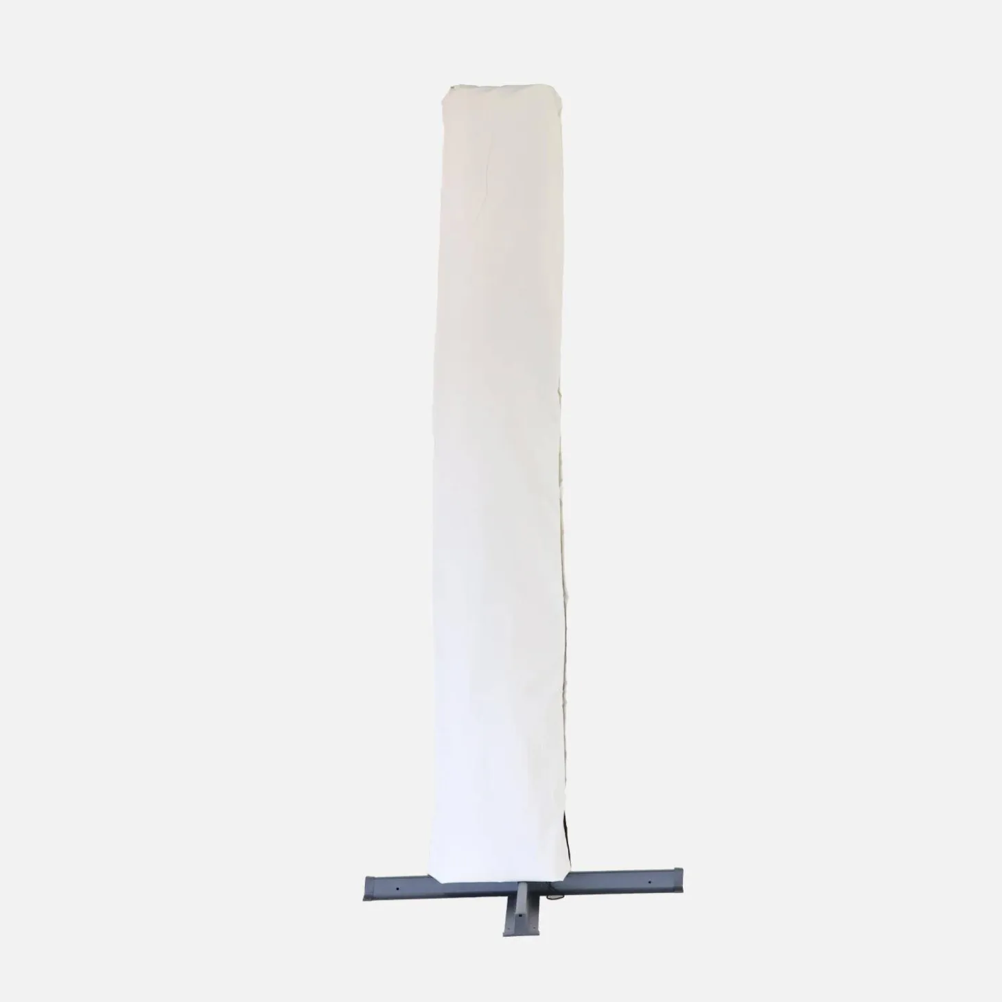Ampel-Sonnenschirm rechteckig 3x4m + befüllbare Platten 50x50cm