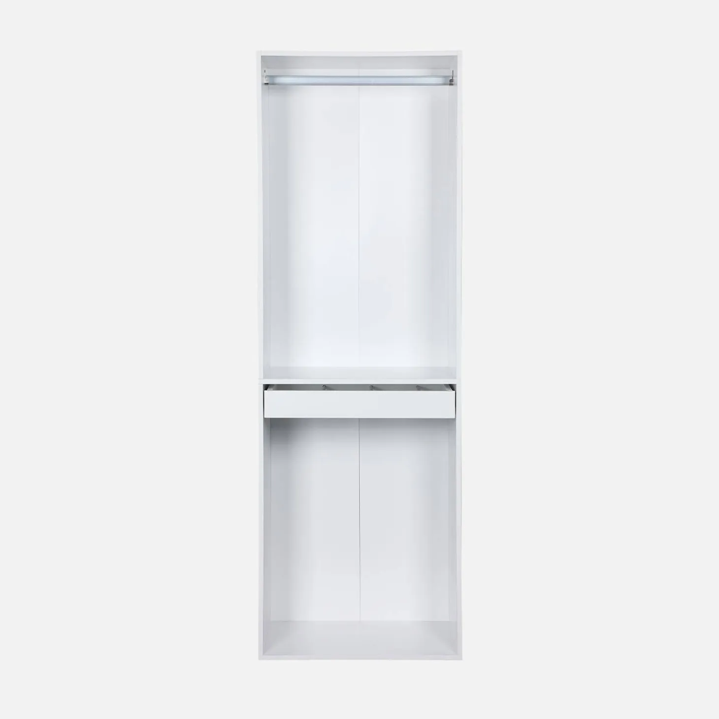 Ankleidemodul mit Garderobe und Hosenhalter