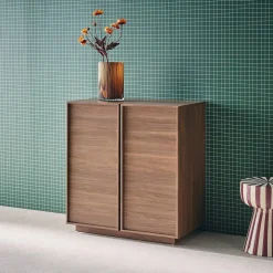 Anrichte Holzlook 2 Türen 80 cm