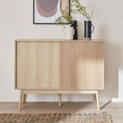 Anrichte mit Holzdekor 115 cm