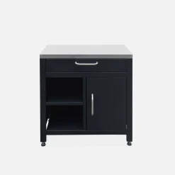 Außenküche 5 Elemente aus Stahl + Gasgrill 4 Brennern