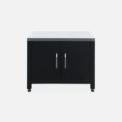 Außenküche 5 Elemente aus Stahl + Gasgrill 4 Brennern