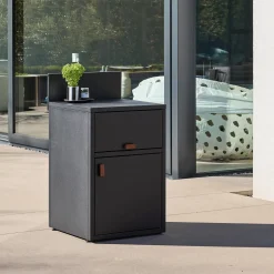 Außenküche Stahl 2 Türen B 60 cm