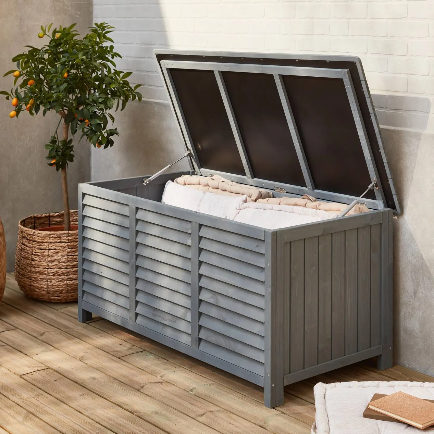 Aufbewahrungsbox aus Holz 330L