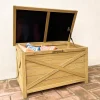 Aufbewahrungsbox aus Tannenholz 80 cm