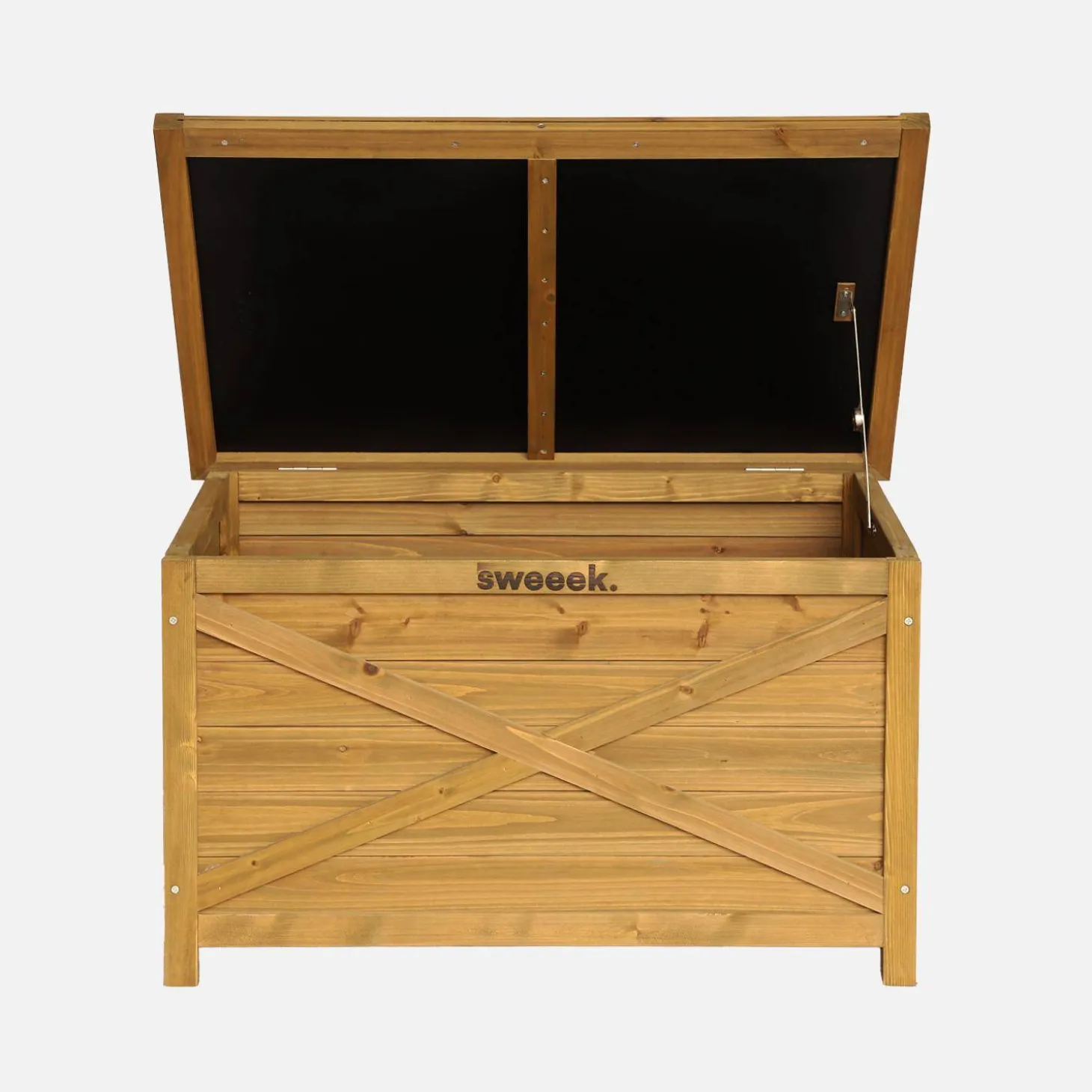 Aufbewahrungsbox aus Tannenholz 80 cm