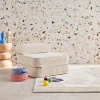 Ausklappbarer Kindersessel mit Cordbezug