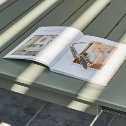 Ausziehbarer Gartentisch aus Aluminium 199/258,5cm für 12 Personen
